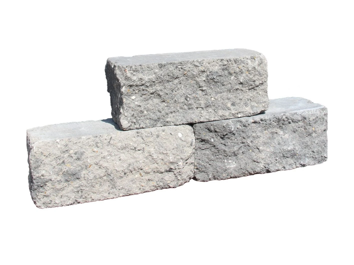 Stapelstenen Cliff Walling Grijs/Zwart 30 x 12 x 12 cm - Afbeelding 1